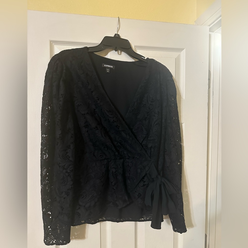 Express Women’s Black Blouse